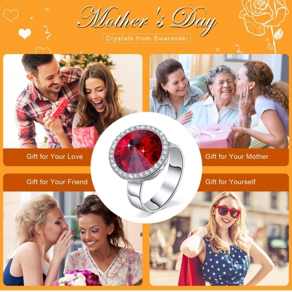 PLATO H Vintage Gem Ring - Picture 5 of 5